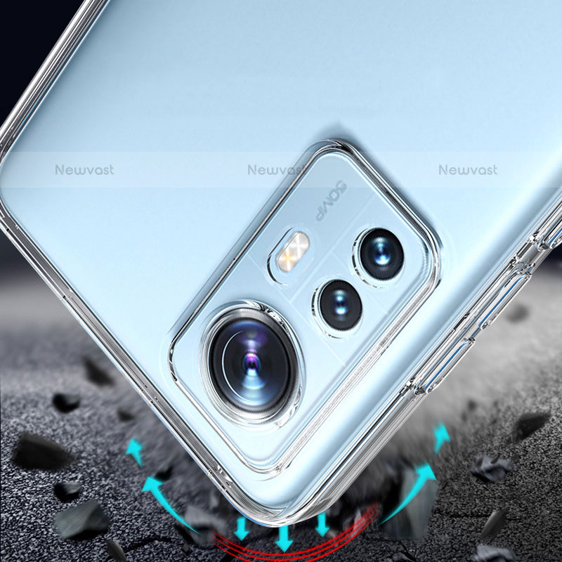 Ultra-thin Transparent TPU Soft Case T04 for Xiaomi Mi 12X 5G Clear