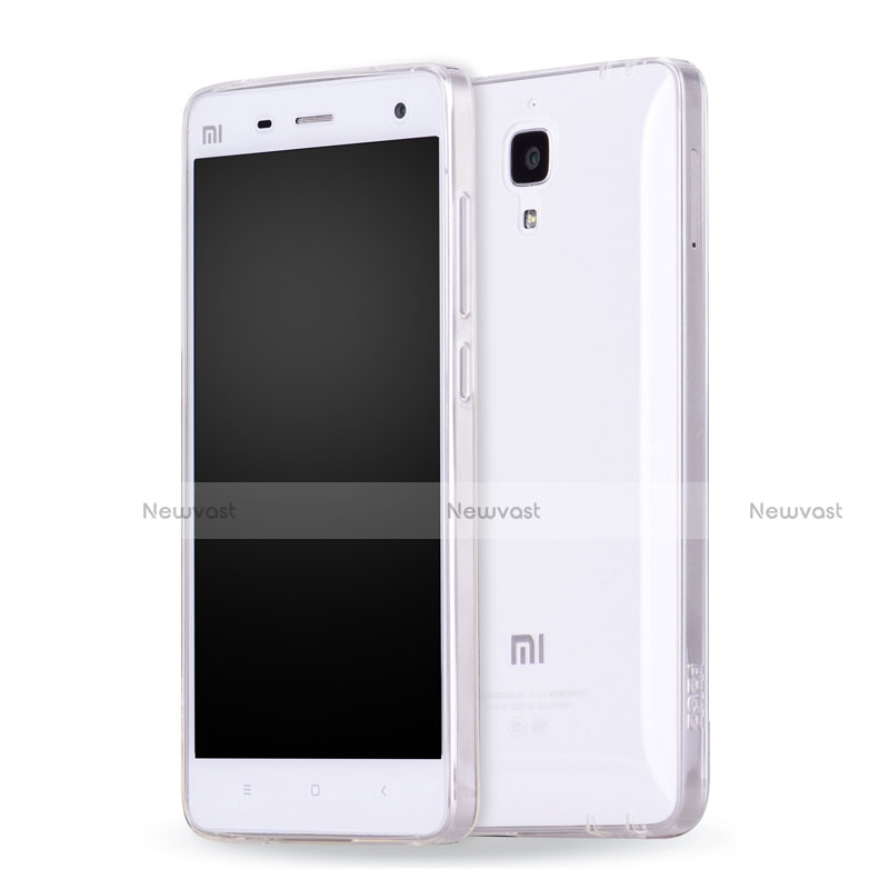 Ultra-thin Transparent TPU Soft Case T04 for Xiaomi Mi 4 Clear