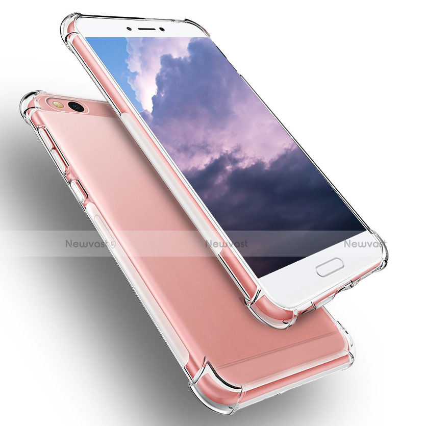 Ultra-thin Transparent TPU Soft Case T04 for Xiaomi Mi 5C Clear