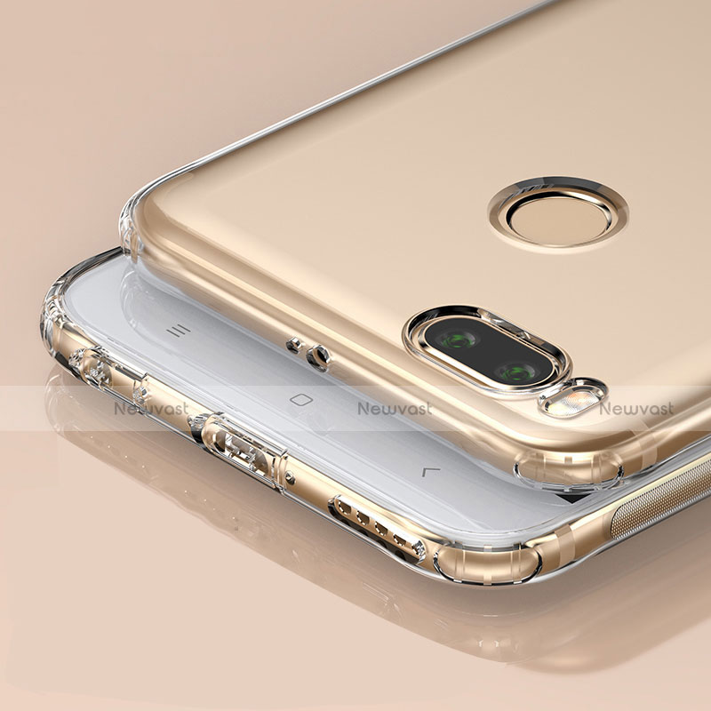 Ultra-thin Transparent TPU Soft Case T04 for Xiaomi Mi 5X Clear