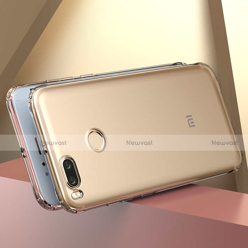 Ultra-thin Transparent TPU Soft Case T04 for Xiaomi Mi 5X Clear