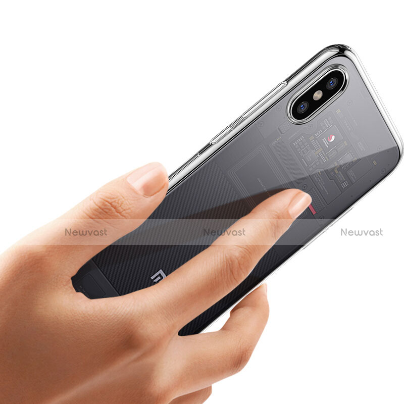 Ultra-thin Transparent TPU Soft Case T04 for Xiaomi Mi 8 Explorer Clear