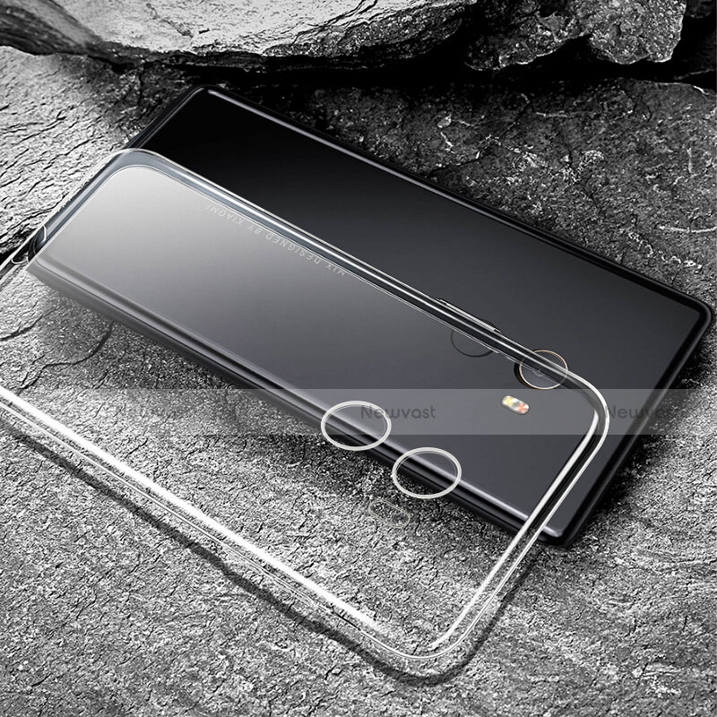 Ultra-thin Transparent TPU Soft Case T04 for Xiaomi Mi Mix 2 Clear