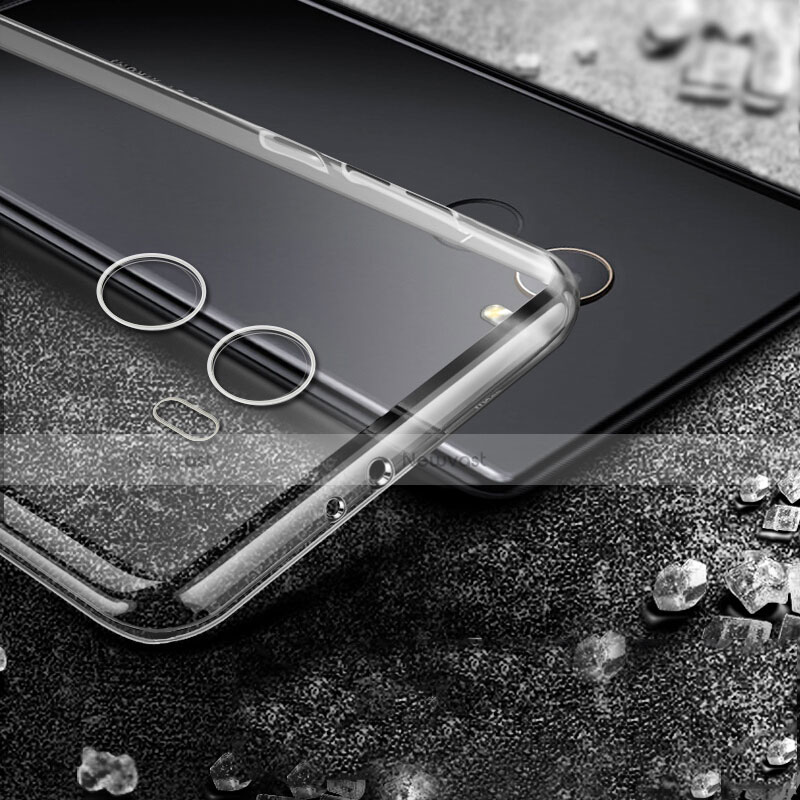 Ultra-thin Transparent TPU Soft Case T04 for Xiaomi Mi Mix 2 Clear