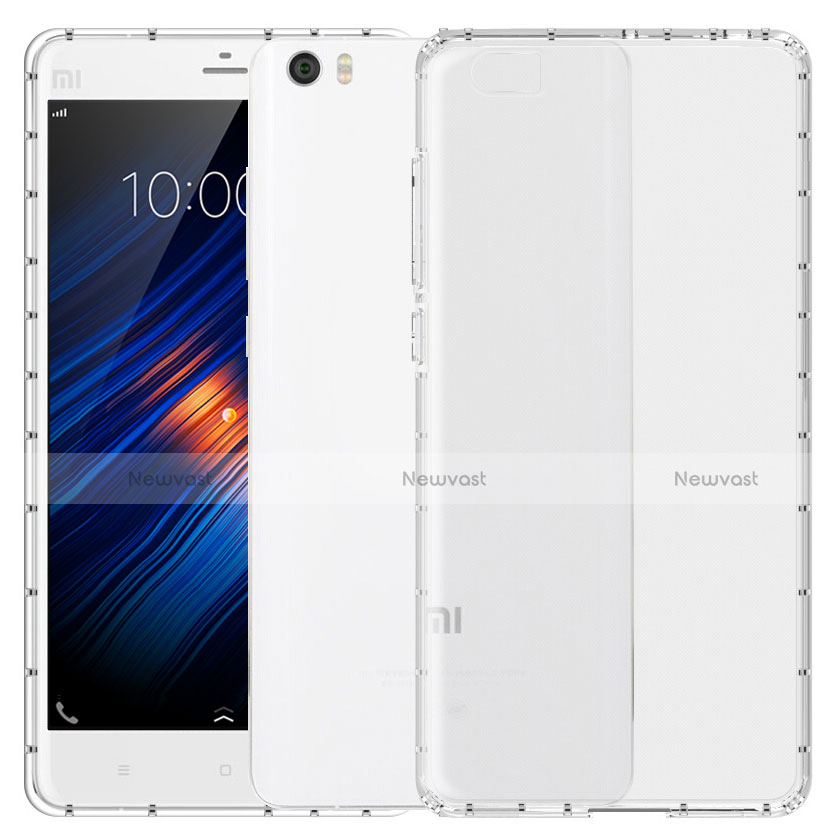Ultra-thin Transparent TPU Soft Case T04 for Xiaomi Mi Note Clear
