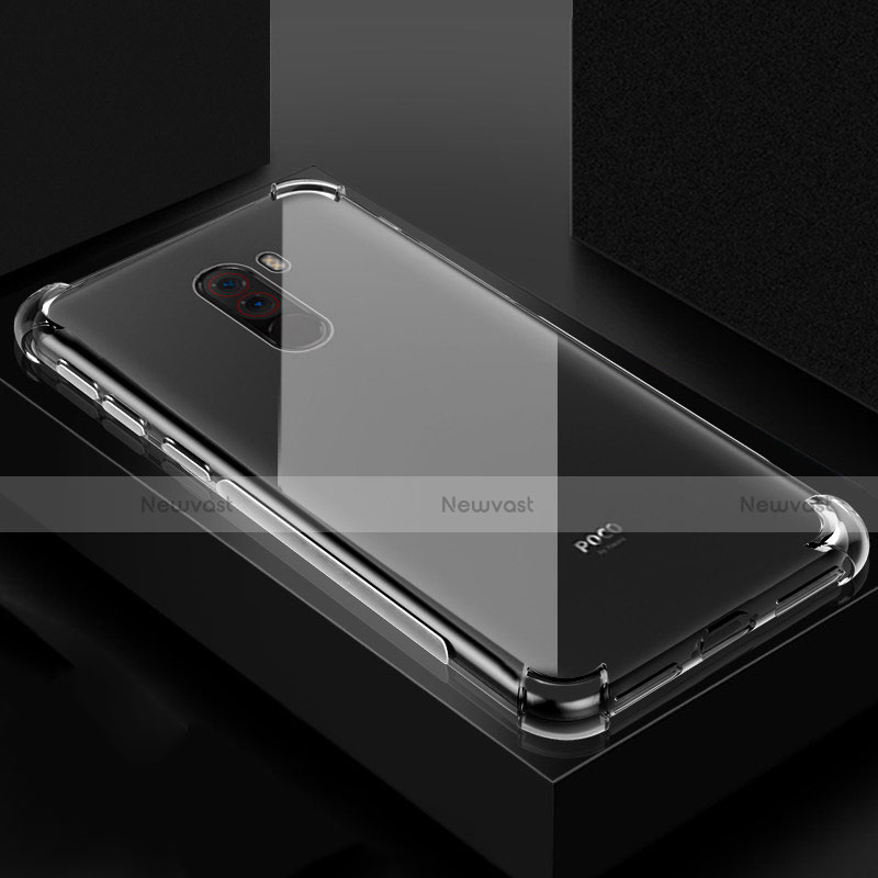 Ultra-thin Transparent TPU Soft Case T04 for Xiaomi Pocophone F1 Clear