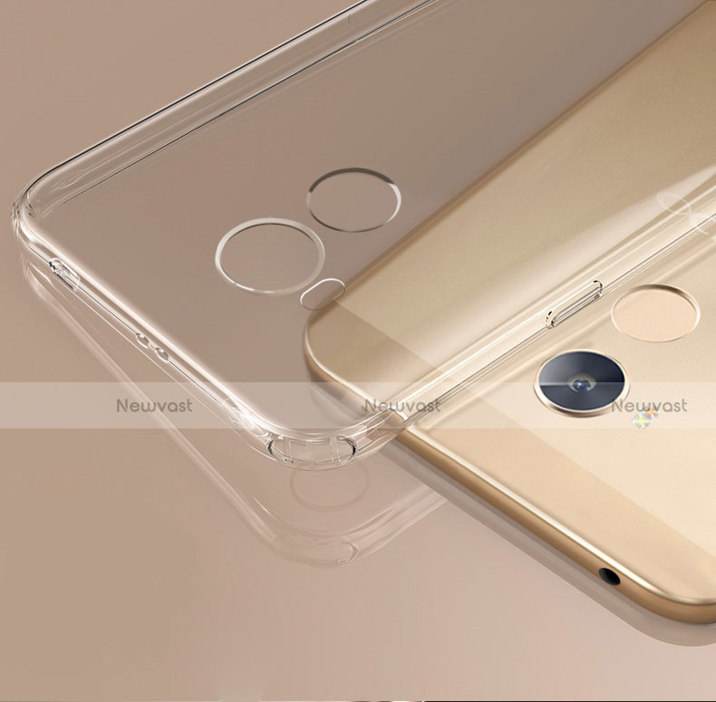 Ultra-thin Transparent TPU Soft Case T04 for Xiaomi Redmi 4 Prime High Edition Clear