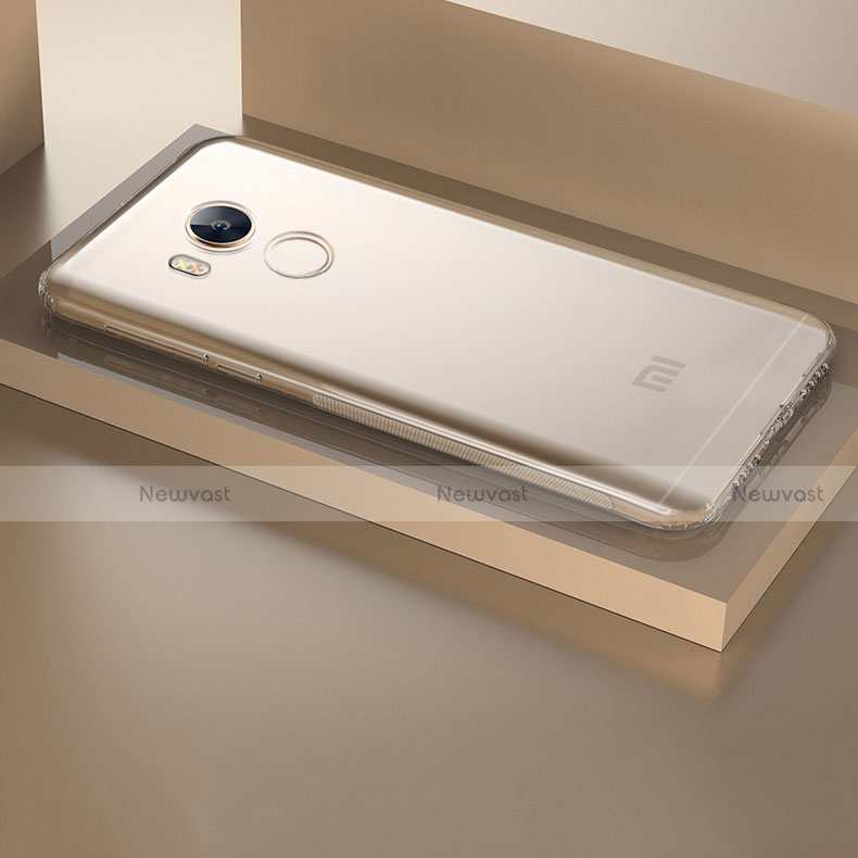Ultra-thin Transparent TPU Soft Case T04 for Xiaomi Redmi 4 Prime High Edition Clear