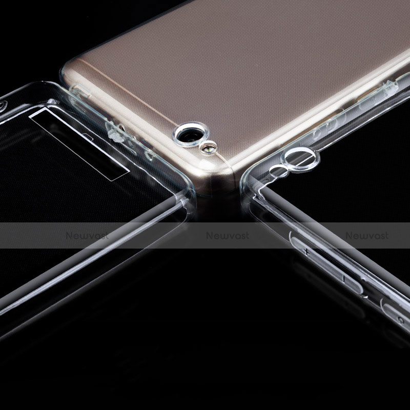 Ultra-thin Transparent TPU Soft Case T04 for Xiaomi Redmi 4A Clear