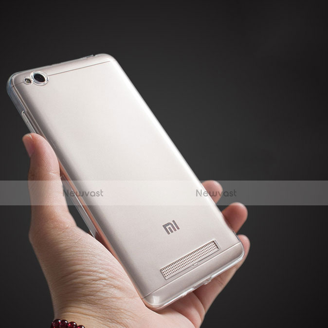 Ultra-thin Transparent TPU Soft Case T04 for Xiaomi Redmi 4A Clear