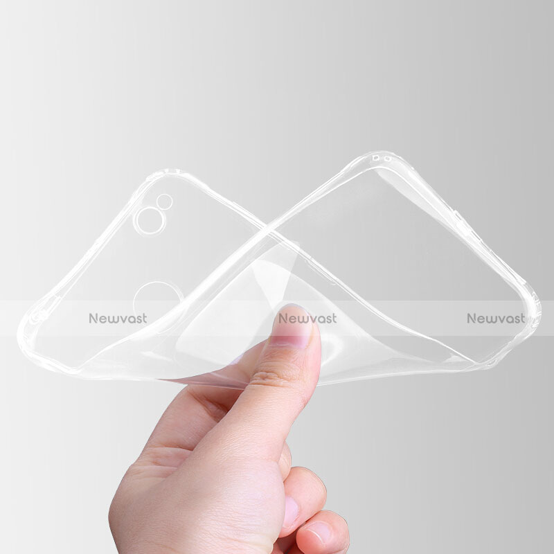 Ultra-thin Transparent TPU Soft Case T04 for Xiaomi Redmi 4X Clear