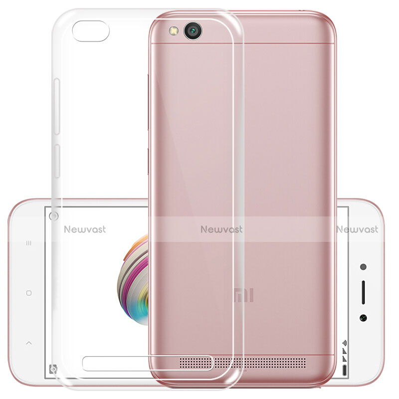 Ultra-thin Transparent TPU Soft Case T04 for Xiaomi Redmi 5A Clear