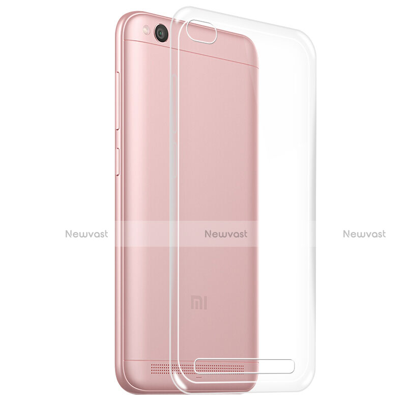 Ultra-thin Transparent TPU Soft Case T04 for Xiaomi Redmi 5A Clear
