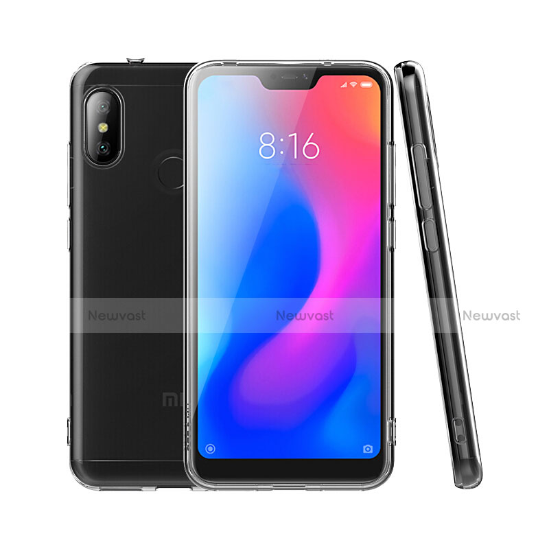 Ultra-thin Transparent TPU Soft Case T04 for Xiaomi Redmi 6 Pro Clear