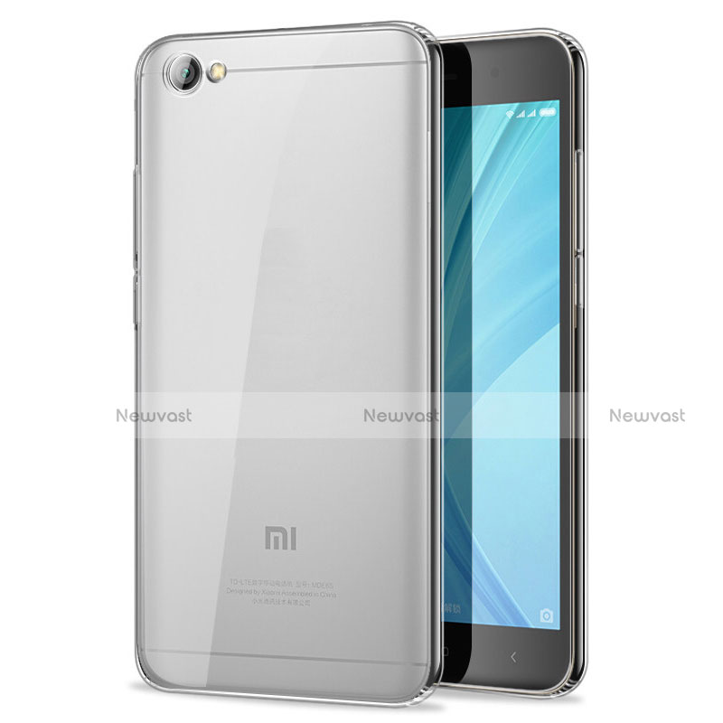 Ultra-thin Transparent TPU Soft Case T04 for Xiaomi Redmi Note 5A Standard Edition Clear