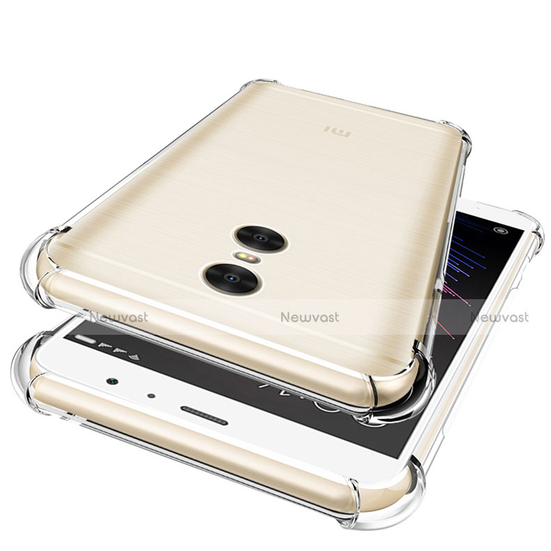 Ultra-thin Transparent TPU Soft Case T04 for Xiaomi Redmi Pro Clear