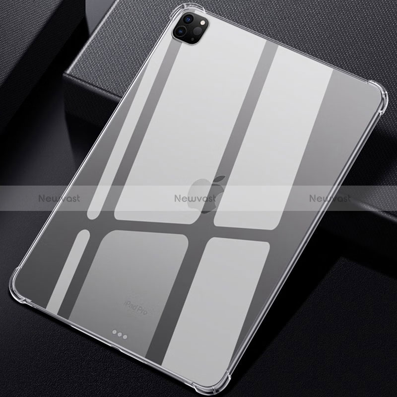 Ultra-thin Transparent TPU Soft Case T05 for Apple iPad Pro 12.9 (2020) Clear