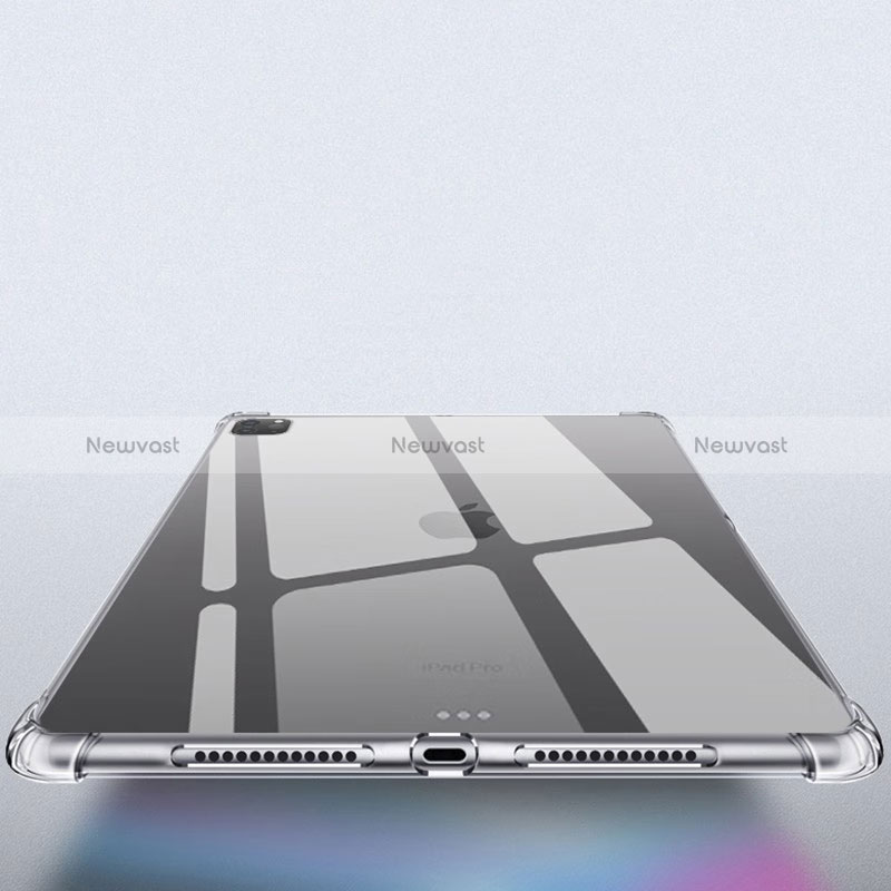 Ultra-thin Transparent TPU Soft Case T05 for Apple iPad Pro 12.9 (2020) Clear