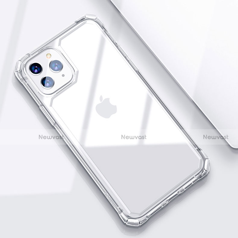 Ultra-thin Transparent TPU Soft Case T05 for Apple iPhone 11 Pro Max Clear