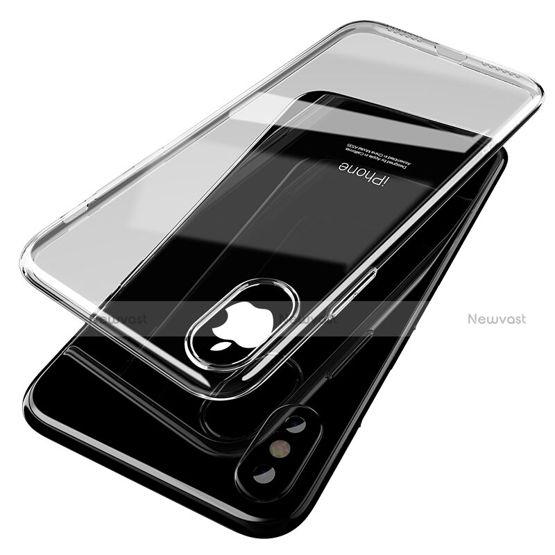 Ultra-thin Transparent TPU Soft Case T05 for Apple iPhone X Clear