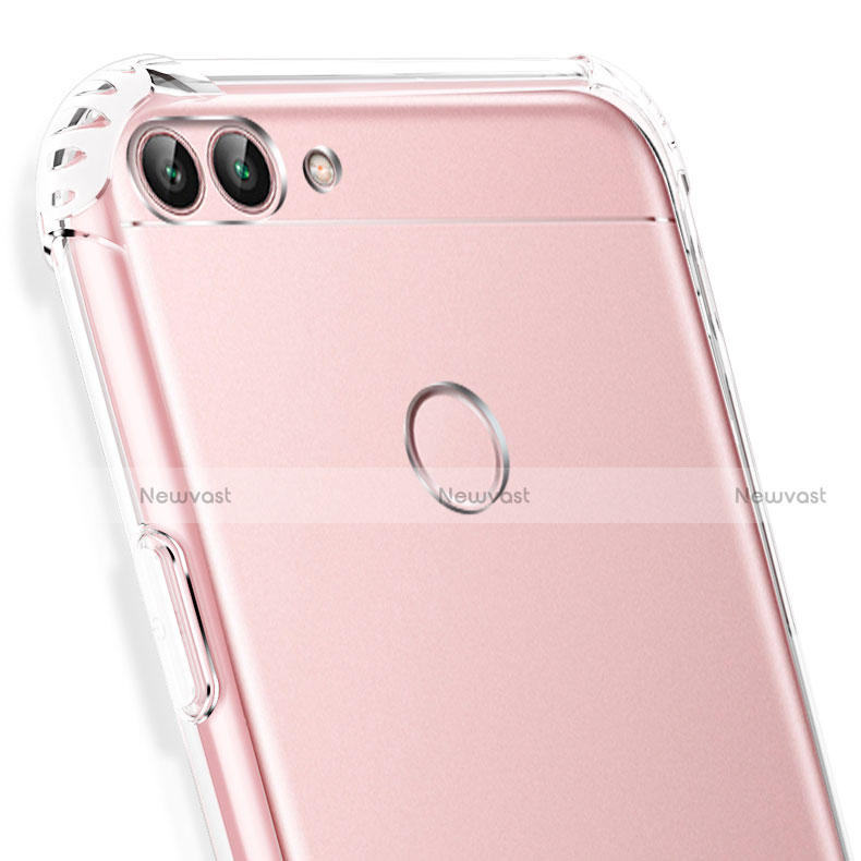 Ultra-thin Transparent TPU Soft Case T05 for Huawei Enjoy 7S Clear