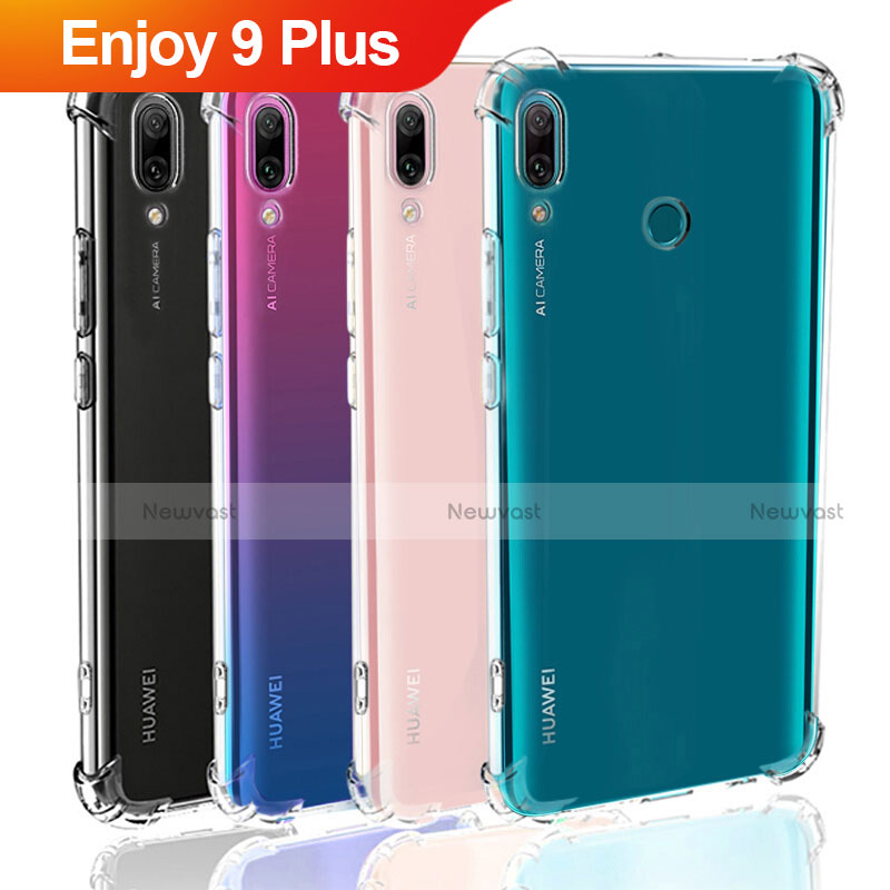 Ultra-thin Transparent TPU Soft Case T05 for Huawei Enjoy 9 Plus Clear