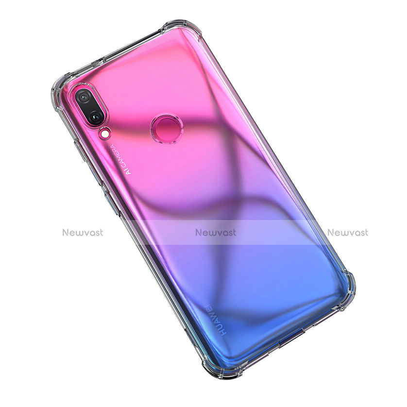 Ultra-thin Transparent TPU Soft Case T05 for Huawei Enjoy 9 Plus Clear