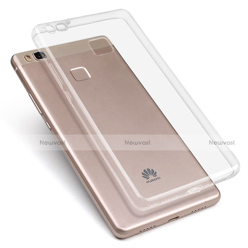 Ultra-thin Transparent TPU Soft Case T05 for Huawei G9 Lite Clear