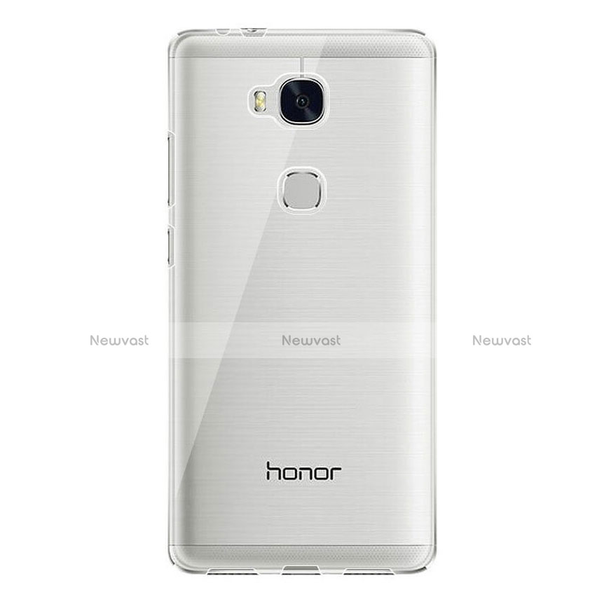 Ultra-thin Transparent TPU Soft Case T05 for Huawei Honor 5X Clear