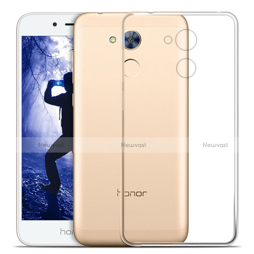 Ultra-thin Transparent TPU Soft Case T05 for Huawei Honor 6A Clear