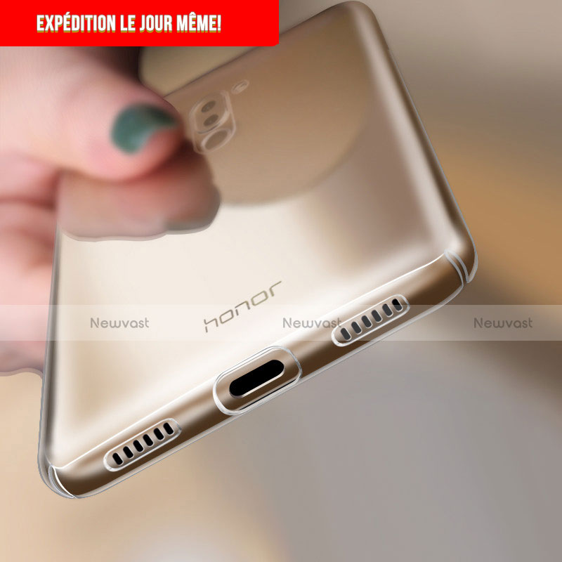 Ultra-thin Transparent TPU Soft Case T05 for Huawei Honor 6X Clear