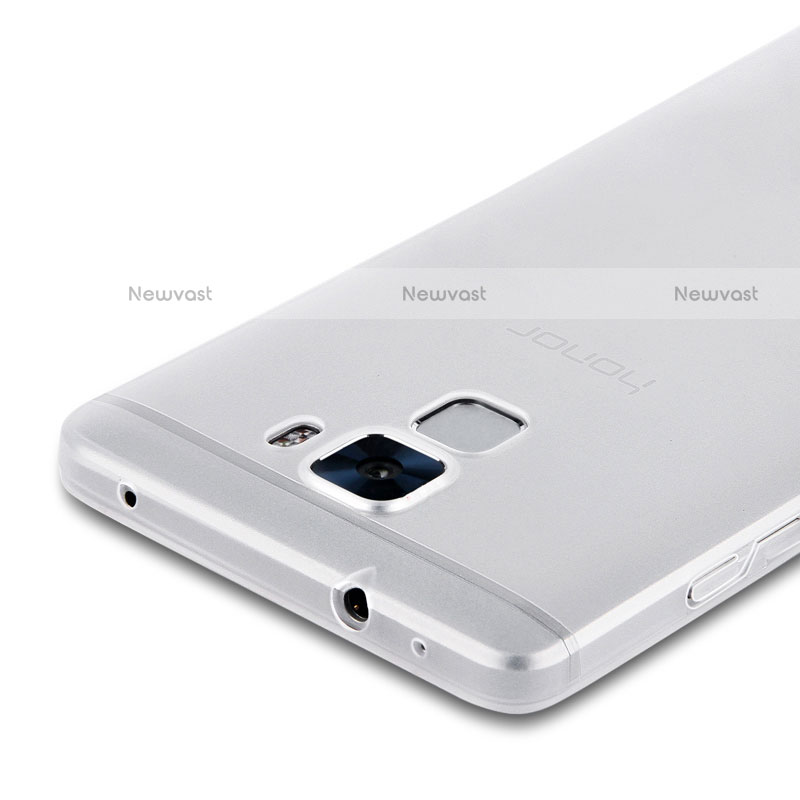 Ultra-thin Transparent TPU Soft Case T05 for Huawei Honor 7 Clear
