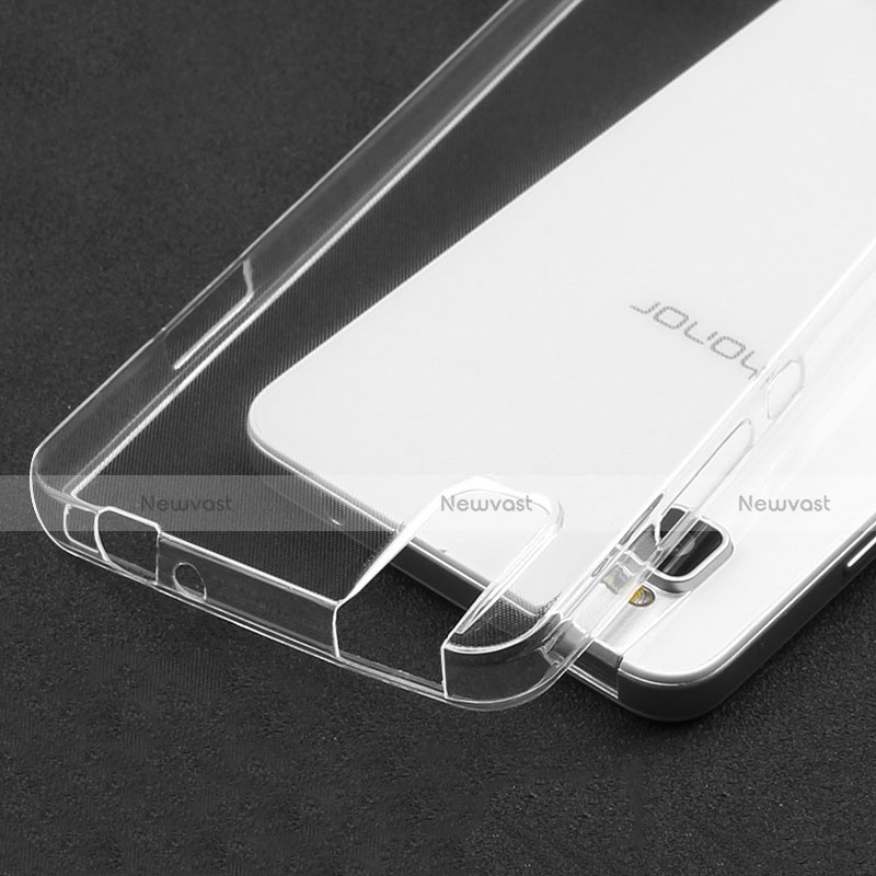 Ultra-thin Transparent TPU Soft Case T05 for Huawei Honor 7i shot X Clear