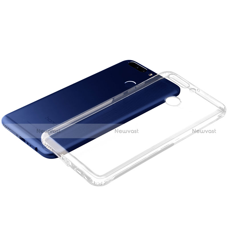 Ultra-thin Transparent TPU Soft Case T05 for Huawei Honor 8 Pro Clear