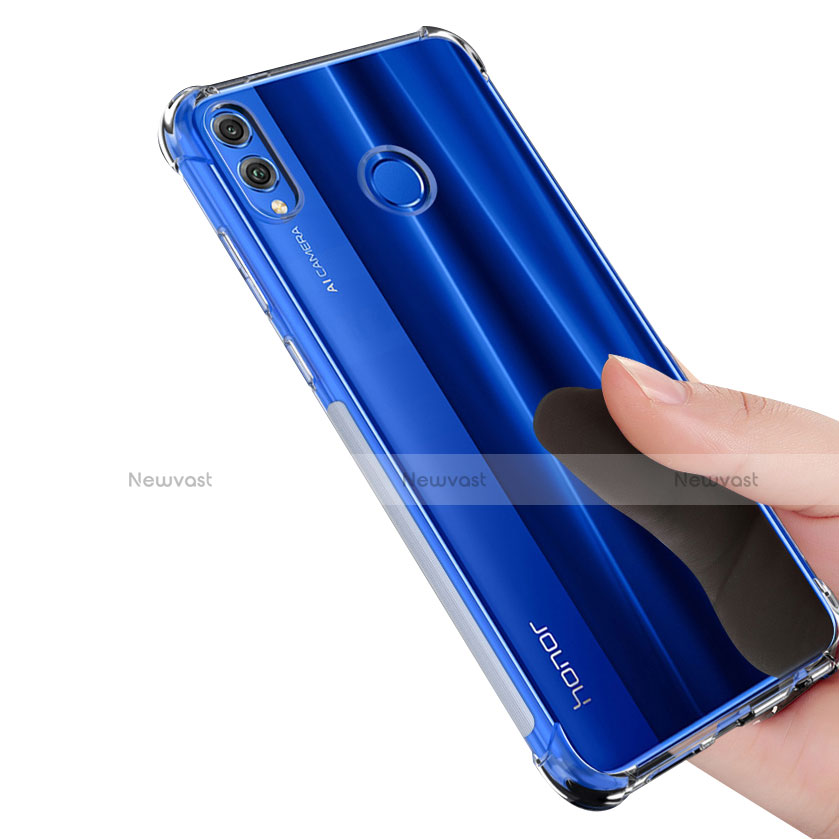 Ultra-thin Transparent TPU Soft Case T05 for Huawei Honor 8X Clear