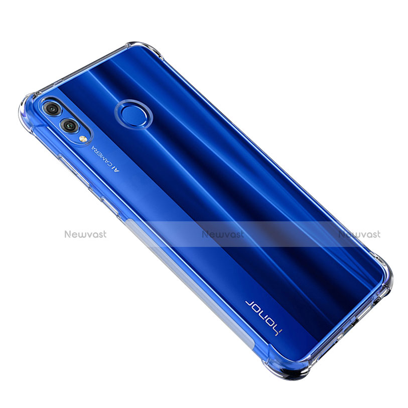 Ultra-thin Transparent TPU Soft Case T05 for Huawei Honor 8X Clear
