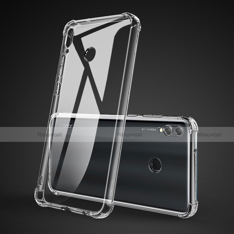 Ultra-thin Transparent TPU Soft Case T05 for Huawei Honor 8X Max Clear