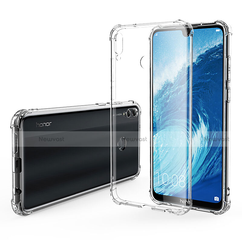 Ultra-thin Transparent TPU Soft Case T05 for Huawei Honor 8X Max Clear