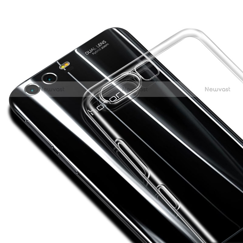 Ultra-thin Transparent TPU Soft Case T05 for Huawei Honor 9 Premium Clear