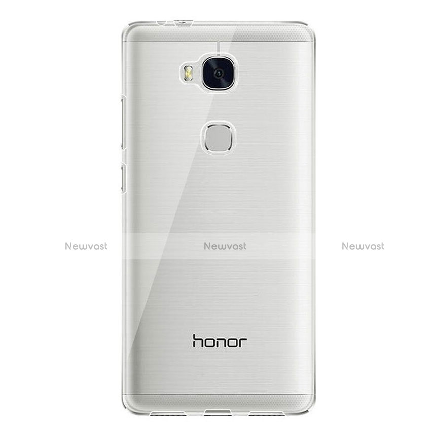 Ultra-thin Transparent TPU Soft Case T05 for Huawei Honor Play 5X Clear