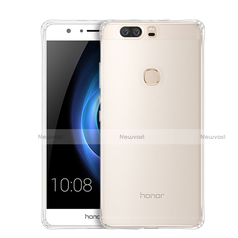 Ultra-thin Transparent TPU Soft Case T05 for Huawei Honor V8 Clear
