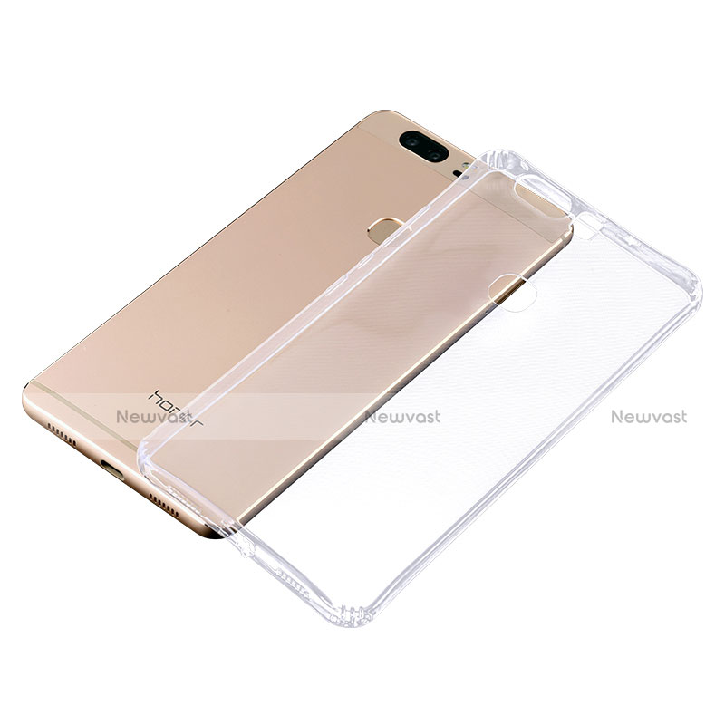 Ultra-thin Transparent TPU Soft Case T05 for Huawei Honor V8 Clear