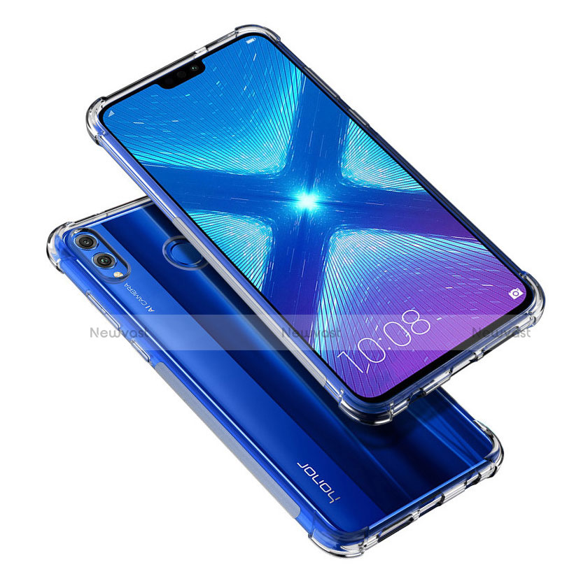Ultra-thin Transparent TPU Soft Case T05 for Huawei Honor View 10 Lite Clear