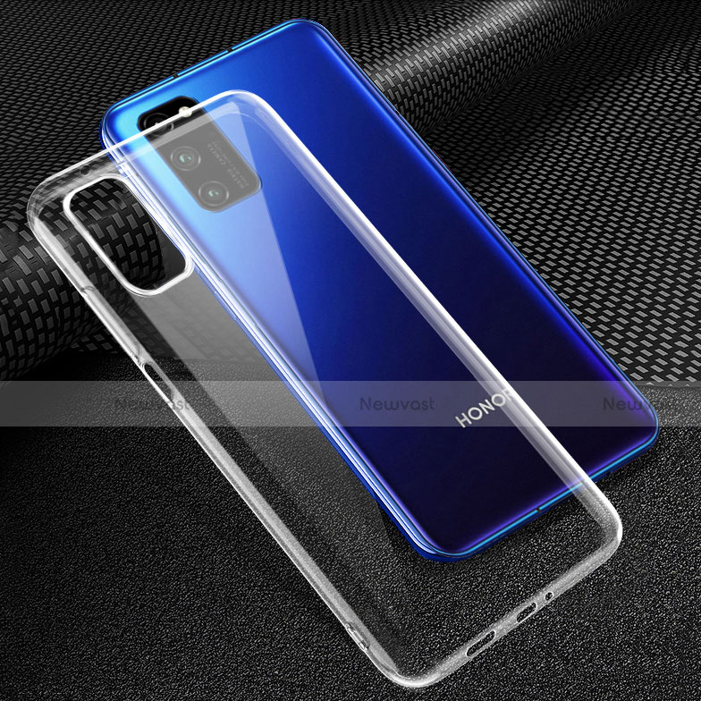 Ultra-thin Transparent TPU Soft Case T05 for Huawei Honor View 30 Pro 5G Clear