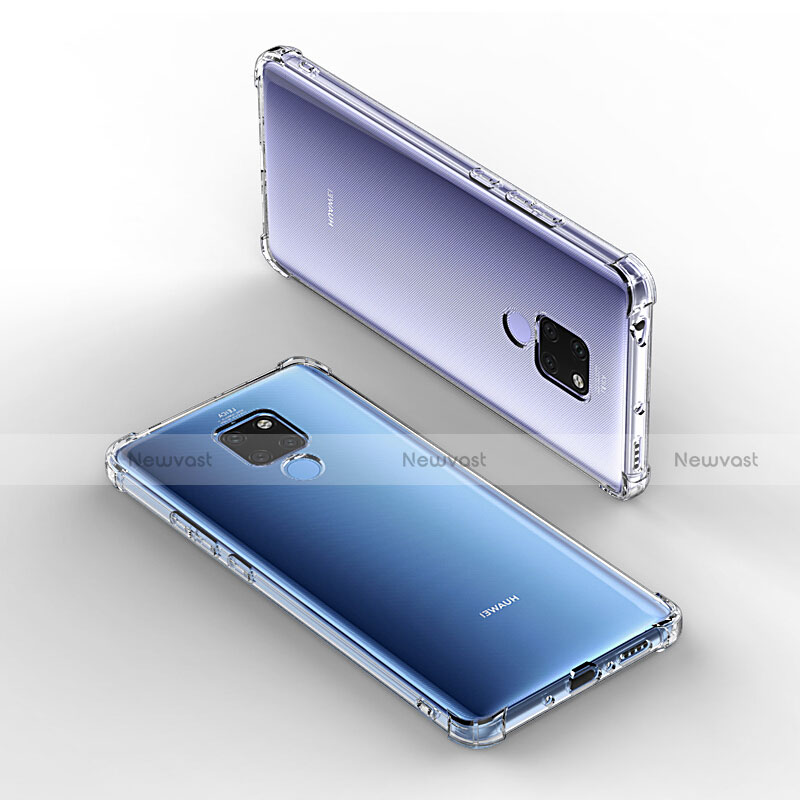 Ultra-thin Transparent TPU Soft Case T05 for Huawei Mate 20 X 5G Clear