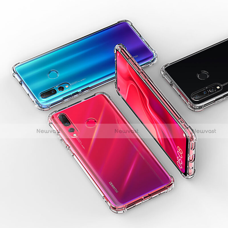 Ultra-thin Transparent TPU Soft Case T05 for Huawei Nova 4 Clear