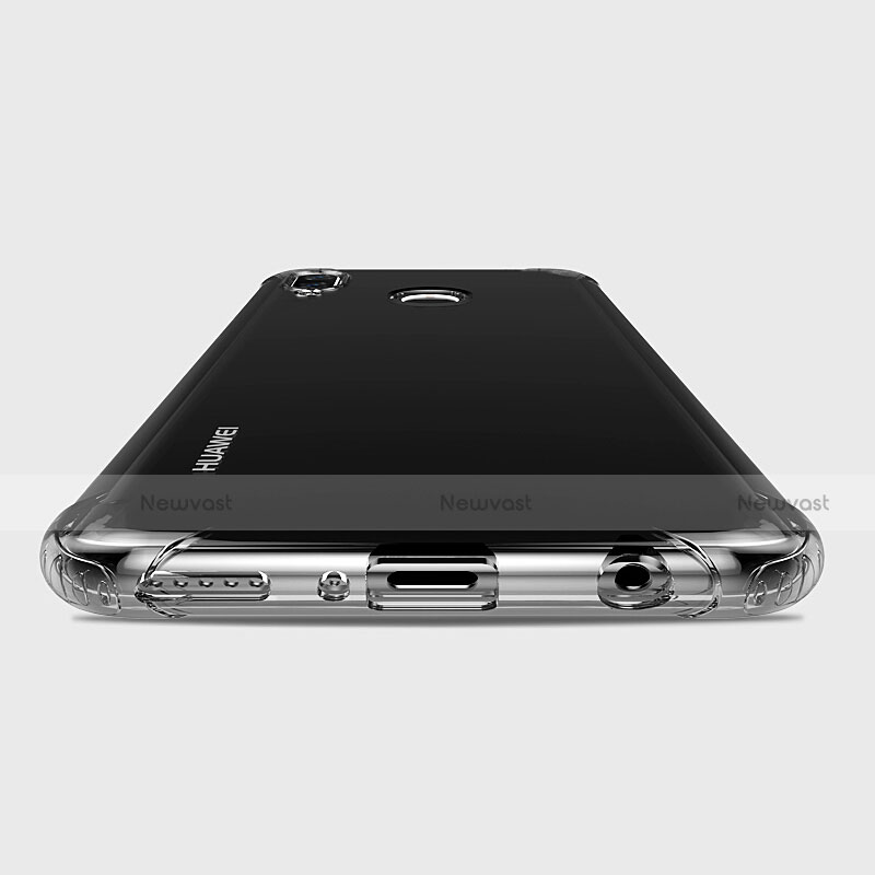 Ultra-thin Transparent TPU Soft Case T05 for Huawei P Smart+ Plus Clear