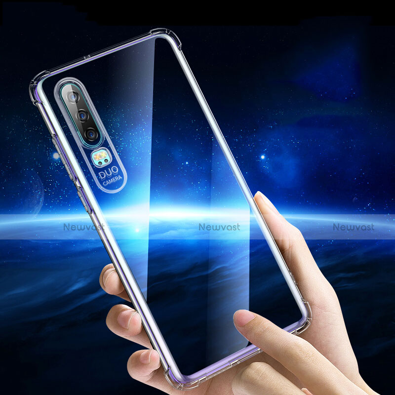 Ultra-thin Transparent TPU Soft Case T05 for Huawei P30 Clear