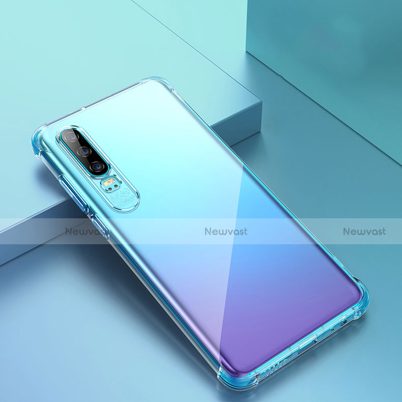 Ultra-thin Transparent TPU Soft Case T05 for Huawei P30 Clear