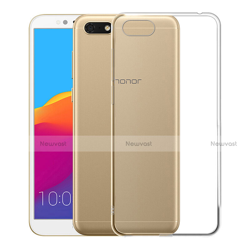 Ultra-thin Transparent TPU Soft Case T05 for Huawei Y5 (2018) Clear